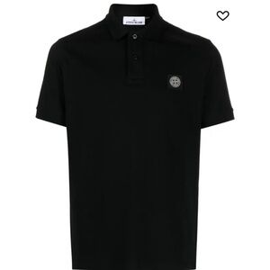 Stone Island Polo Black